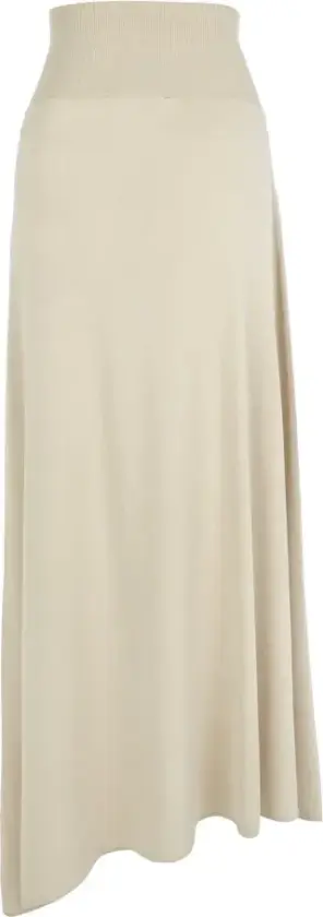 Dame, Skjørt, Beige, XL