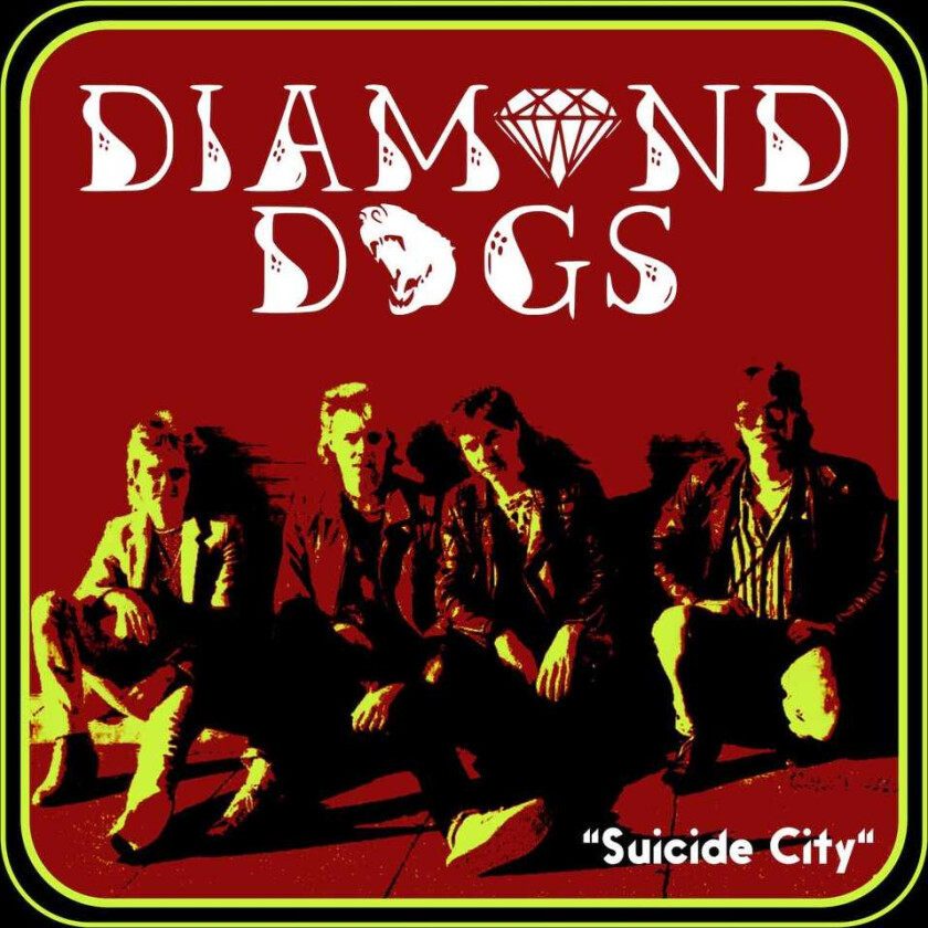 Diamond Dogs Suicide City Red LP/Vinyl