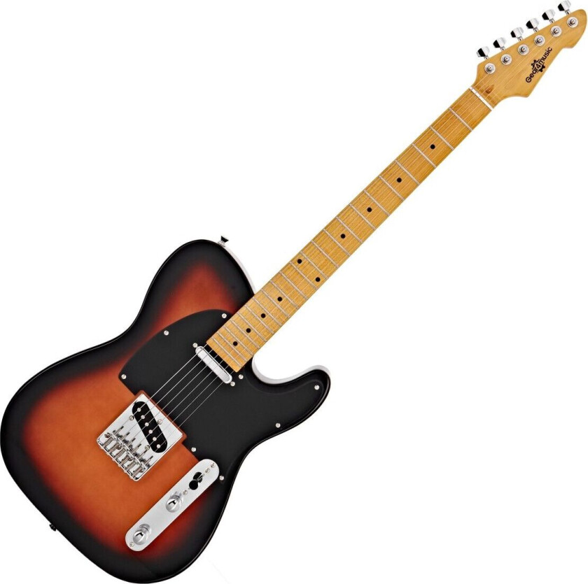 Bilde av Gear4Music Knoxville Elektrisk Gitar fra Gear4music Sunburst