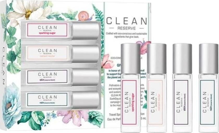 Clean Gift Set Reserve Spring Layering Collection Eau De Perfum 4