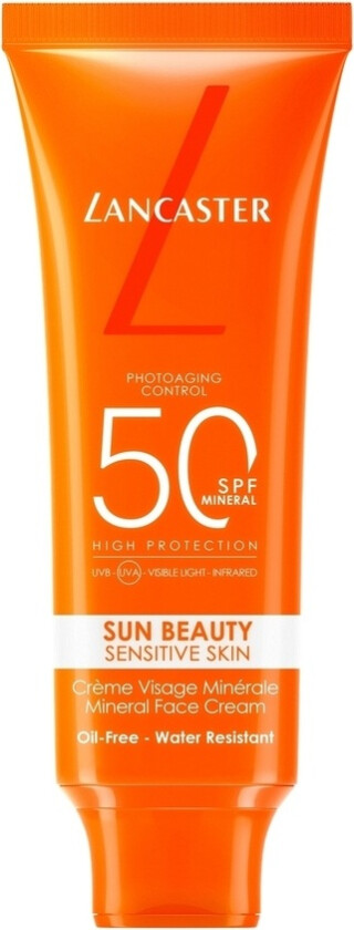 Sun Sensitive Sun Beauty Mineral Face Cream SPF50 50ml