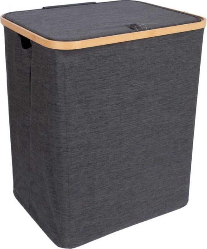 Skittentøyskurv MAX GRÅ 45x36xH54cm, mørkegrå