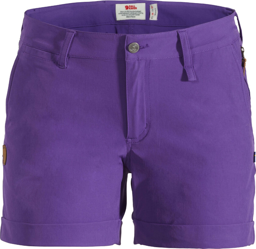 ABISKO STRETCH SHORTS W PURPLE