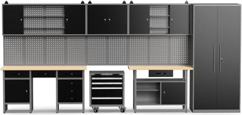 Verktøyskap Timco Elite 450x60x205 cm
