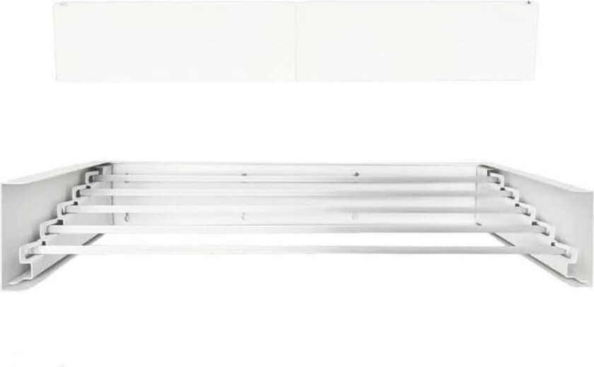Tørkestativ Innlux 80 cm Veggmontert Matt Hvit