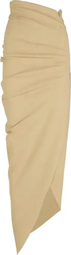 Dame, Skjørt, Beige, XL