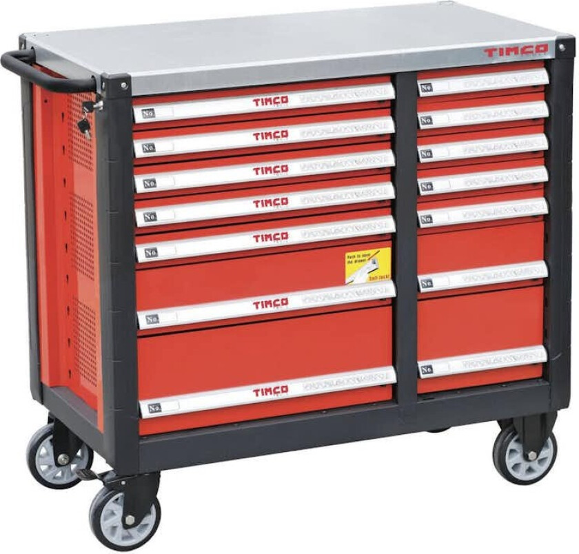 Verktøyvogn Timco Elite 14 ltk 489-delt