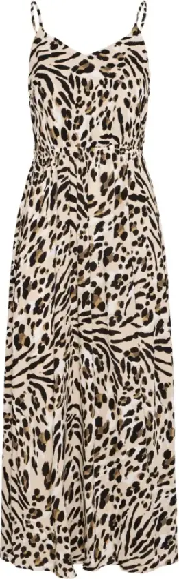 Ichi, Dame, Kjoler, Beige, 2XL