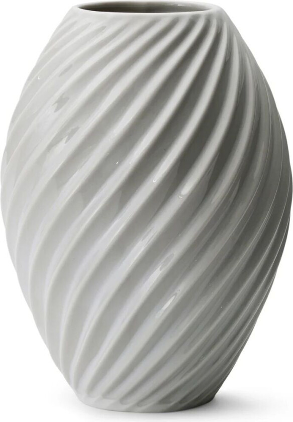 River vase 21 cm Hvit