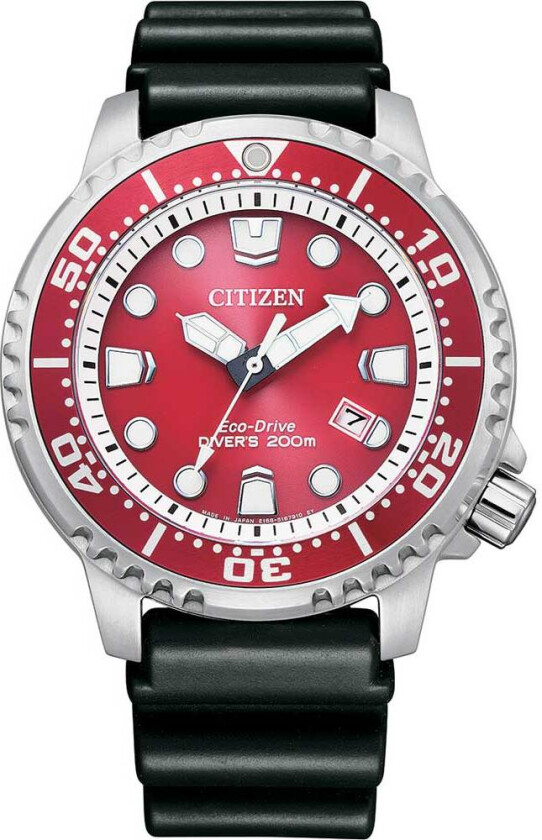 Promaster Diver BN0159-15X - Kvarts - Sølv - Herreklokker - Silikon - Mineral
