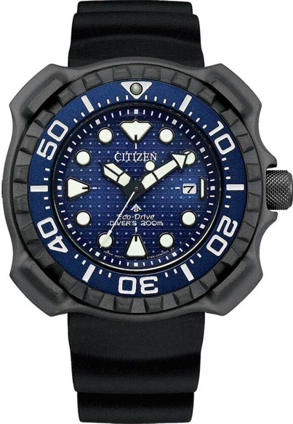 Promaster Whaleshark Limited Edition BN0225-04L - Kvarts - Grå - Herreklokker - Silikon - Mineral