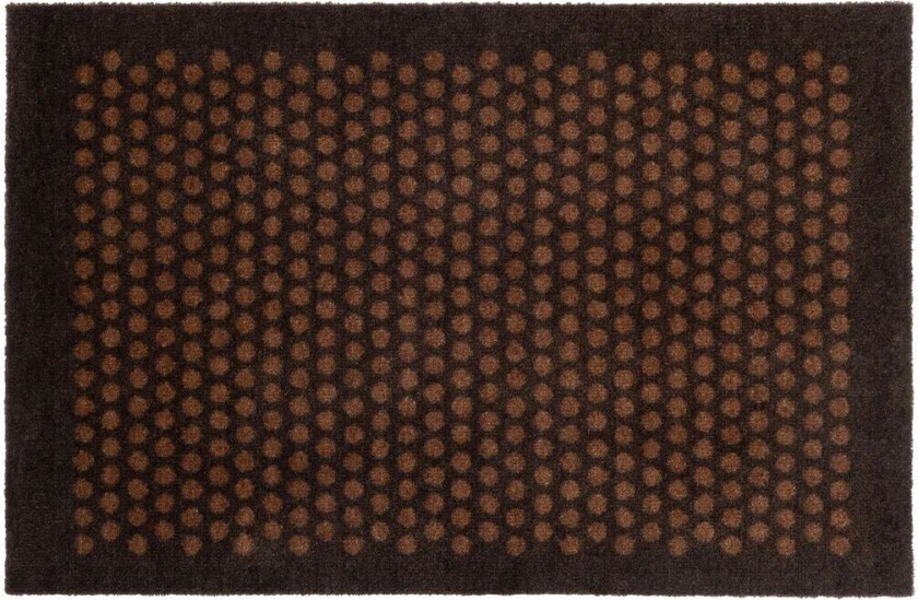 tica copenhagen Dot dørmatte Cognac-brown, 60x90 cm