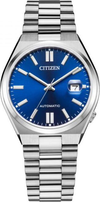 Automatic Tsuyosa Collection NJ0150-81L - Automatisk - Sølv - Herreklokker - Rustfritt stål - ledd m/pin - Safir