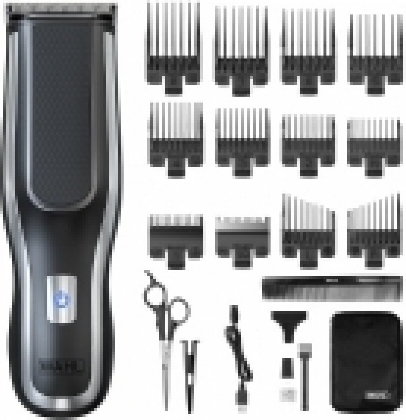Self-Clip 360 Black, Silver Lithium-Ion (Li-Ion)