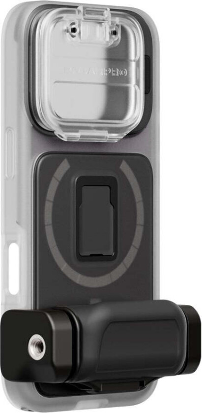 Bilde av iPhone 16 Pro PolarPro LiteChaser 16 Pro Deksel - MagSafe Kompatibel - Gjennomsiktig / Svart