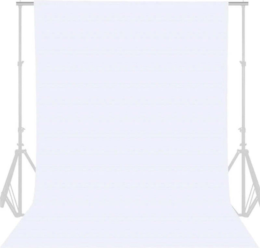 Green Screen Bakgrunn - 3 x 3 m - Hvit