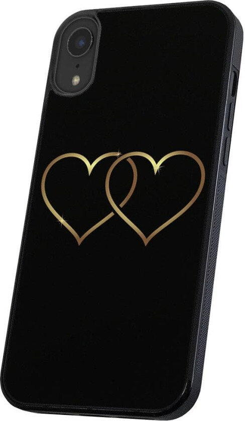 iPhone XR - Deksel/Mobildeksel Double Hearts
