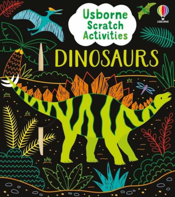 Usborne Scratch Activities Dinosaurs