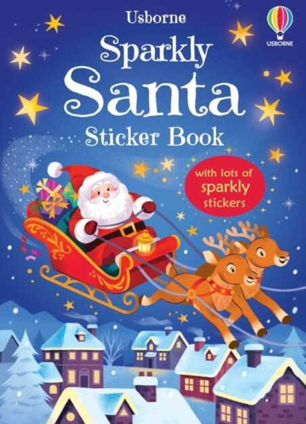 Sparkly Santa Sticker Book