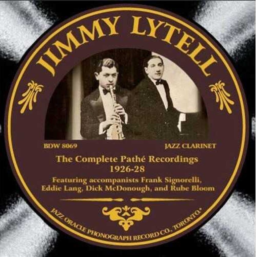 Jimmy Lytell Complete Pathe Recordings CD