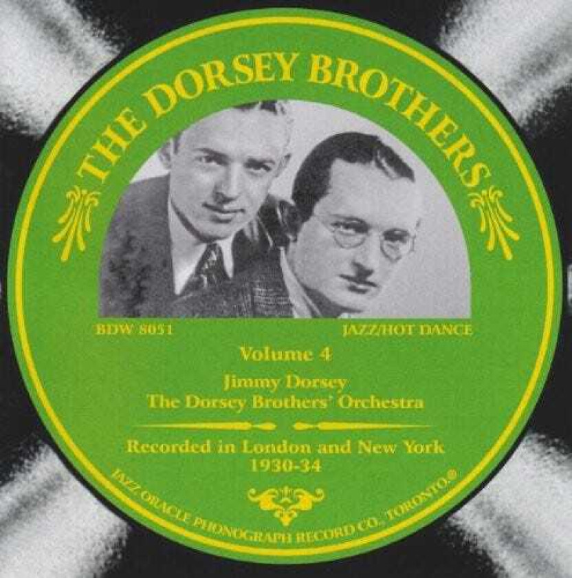 The Dorsey Brothers Volume 4 CD