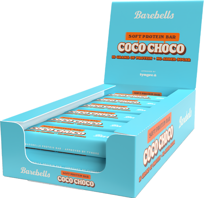 12 x Barebells Soft Protein Bar 55 g