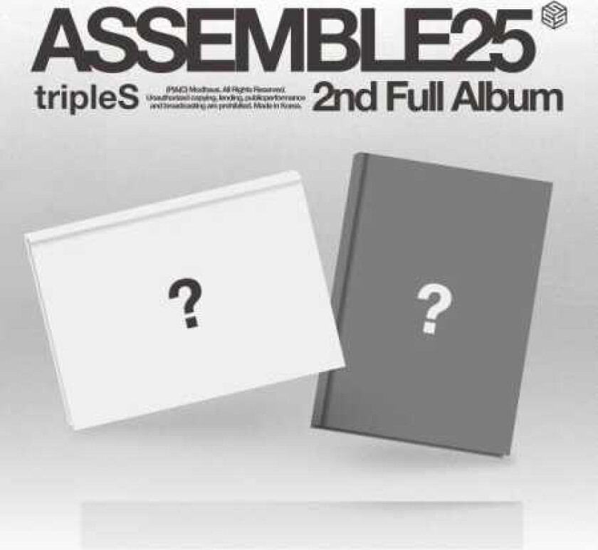 tripleS Assemble25 incl. 85pg Booklet, Folded Poster, Visual Card, Photo Print, 2 Stickers, Bookmark + Double Class Objekt CD