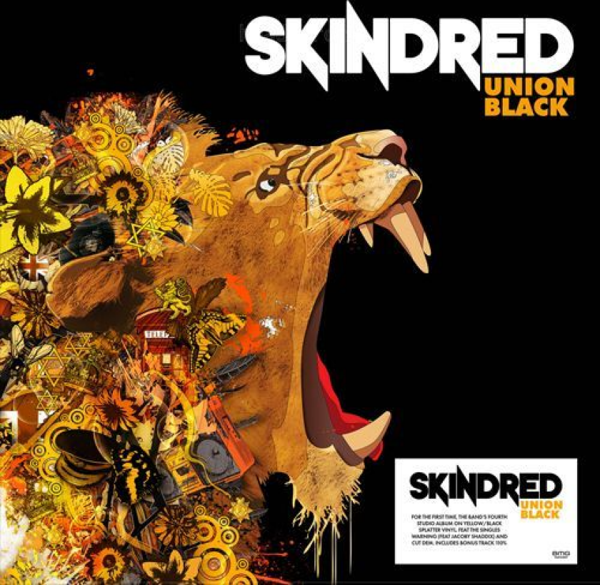 Skindred Union Black LP/Vinyl