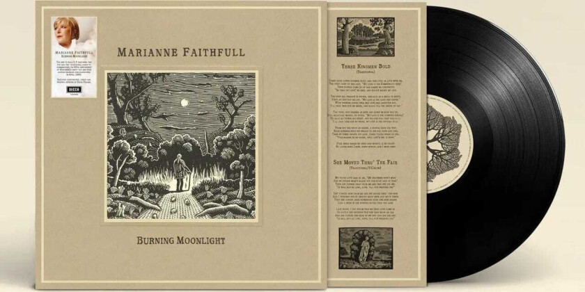Marianne Faithfull Burning Moonlight LP/Vinyl