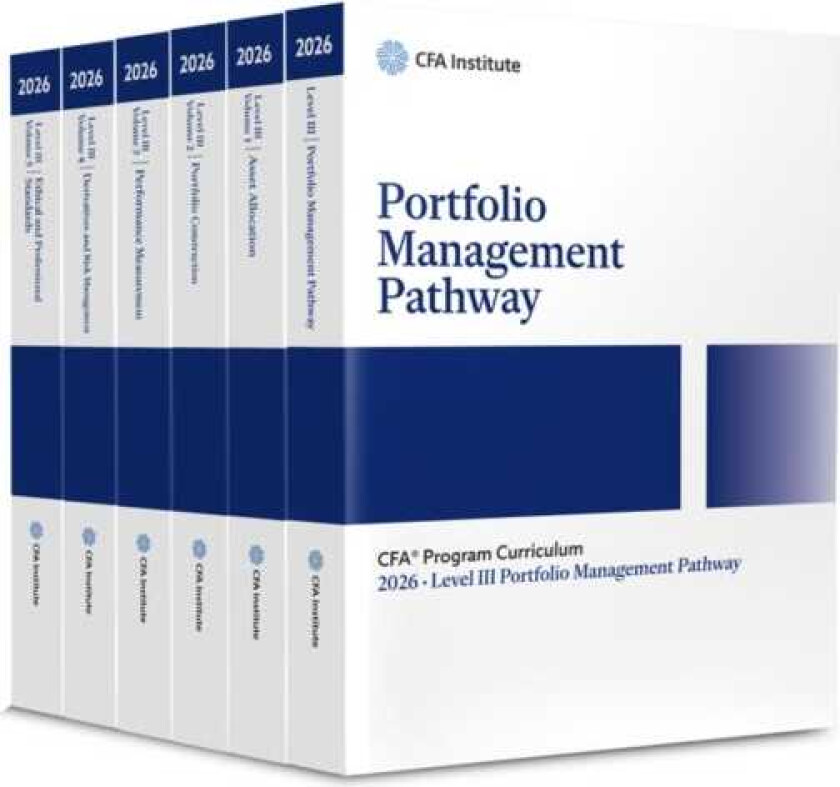 2026 CFA Level III, Portfolio Management Pathway Box Set