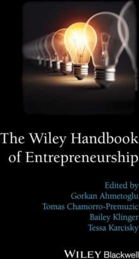 The Wiley Handbook of Entrepreneurship