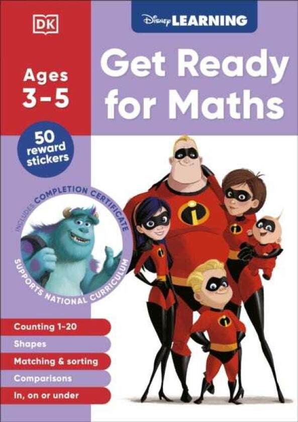 Disney Learning Get Ready for Maths (Ages 35)