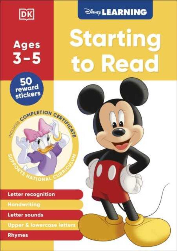 Disney Learning Starting to Read (Ages 35)