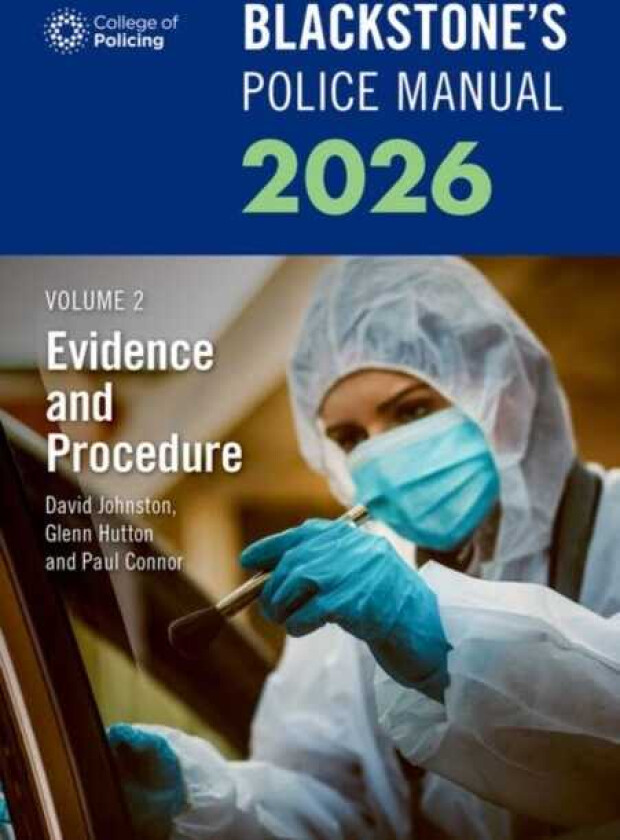 Blackstone's Police Manuals 2026 Three Volume Set