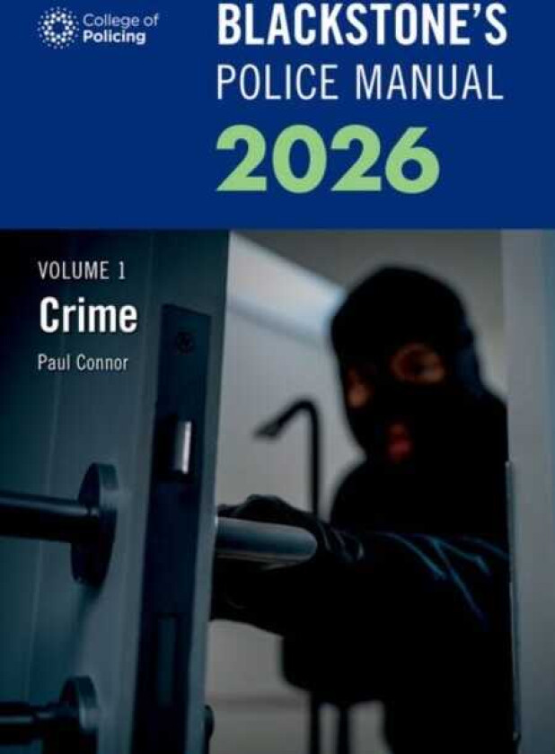 Blackstone's Police Manuals 2026 Three Volume Set