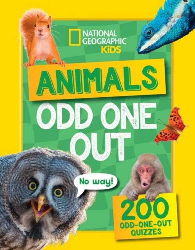 Animals Odd One Out A FunFilled Game Book with 200 Quizzes