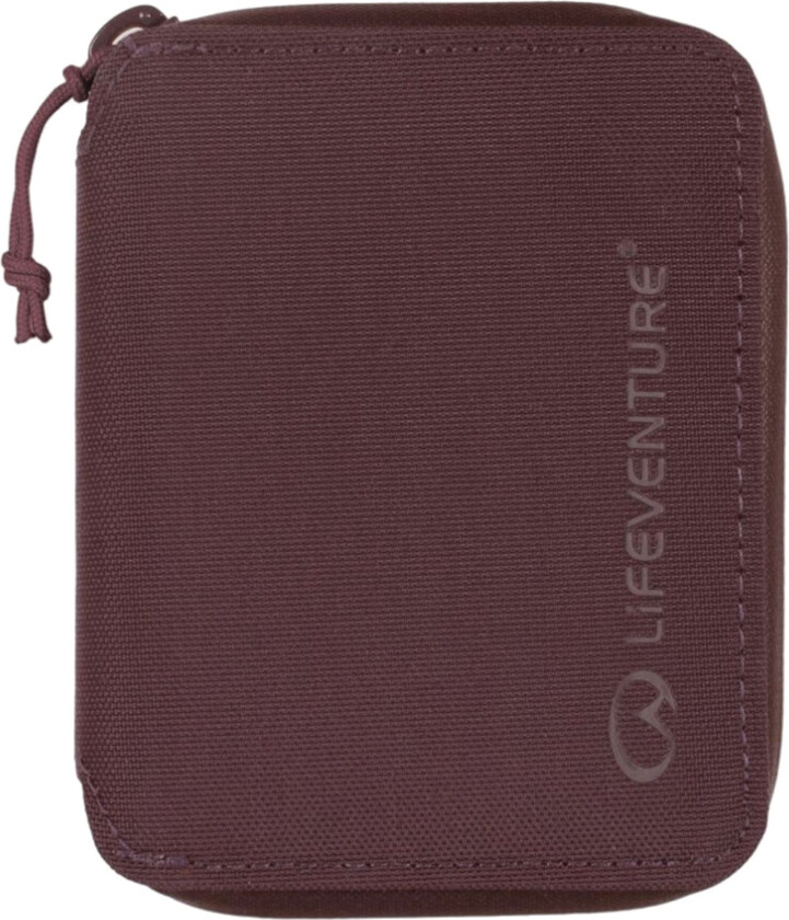 Lifeventure RFID Bi Fold Lommebok, dame, plommerød