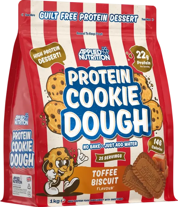 Protein Cookie Dough Dessert - 1kg - Toffee Biscuit