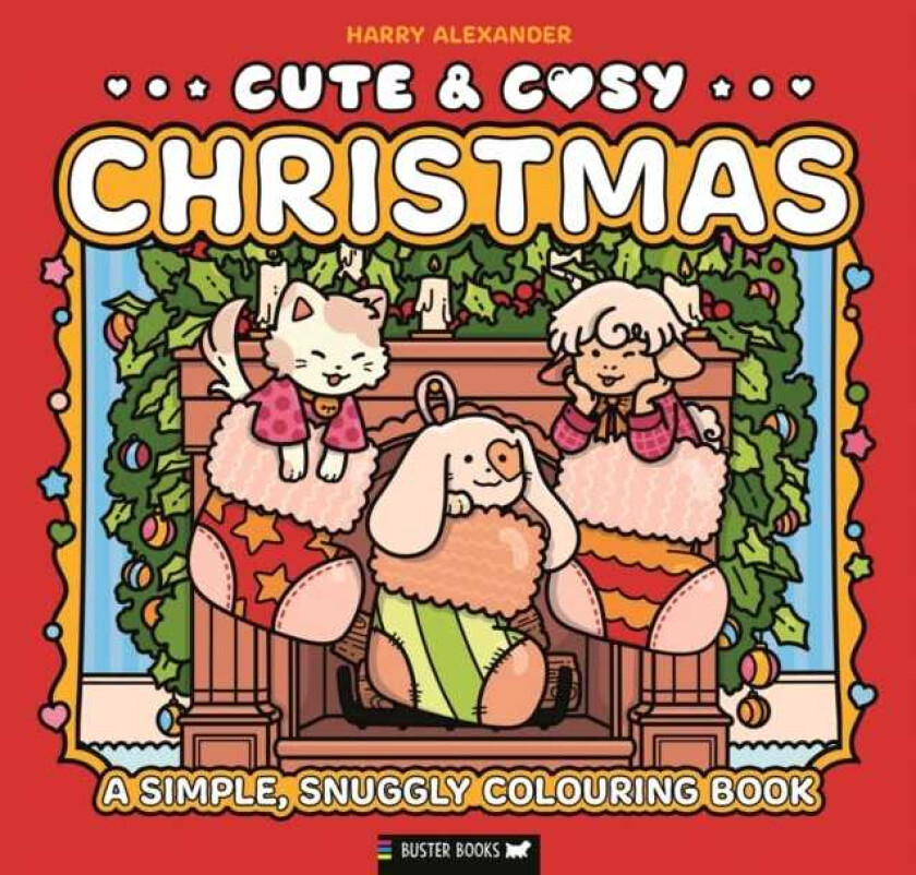 Cute & Cosy: Christmas A Simple, Snuggly Colouring Book