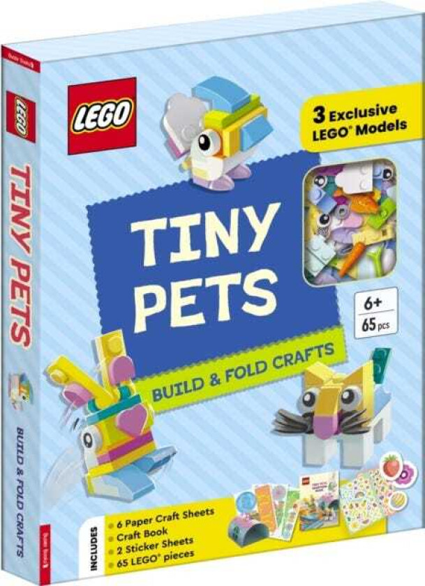 LEGO® Tiny Pets: Build and Fold Crafts