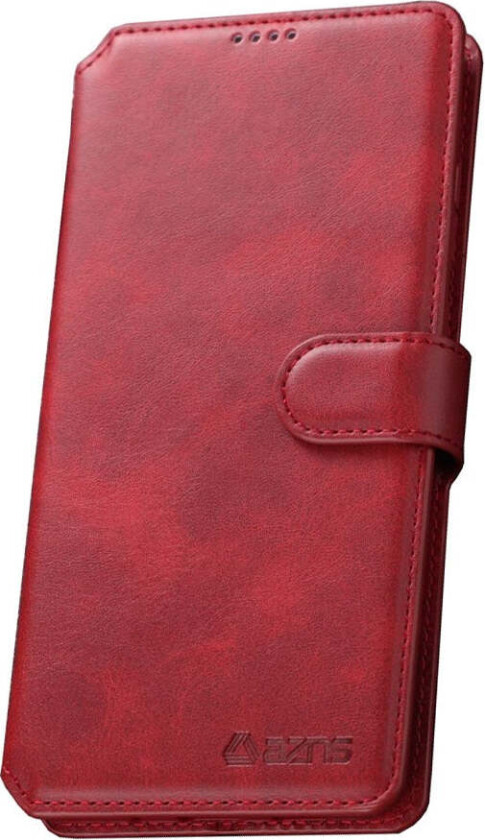 Samsung Galaxy S20+ (Plus) Kunstskinn Flip Deksel - Rød