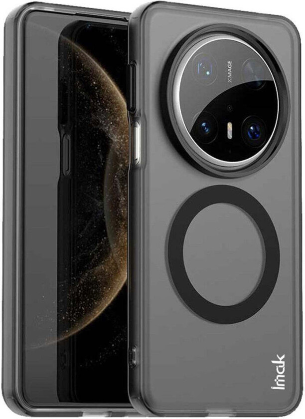 Huawei Mate 70 Pro+ / 70 Pro Hybrid Plast Deksel - MagSafe Kompatibel - Gjennomsiktig / Svart