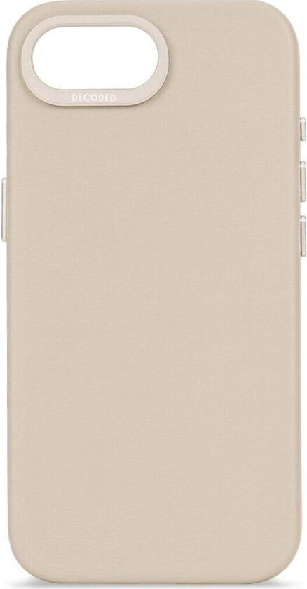 i dekodet skinn MagSafe (iPhone 16e) - Beige