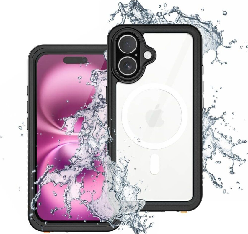 vanntett deksel med MagSafe (iPhone 16)