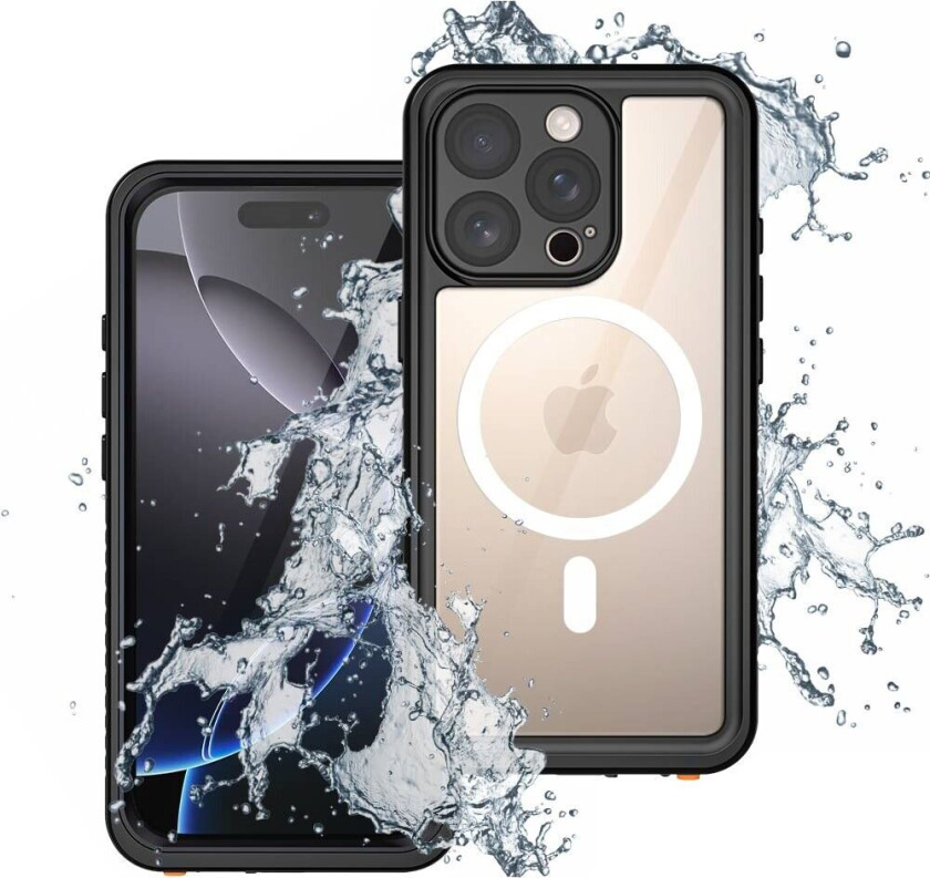 vanntett deksel med MagSafe (iPhone 16 Pro)