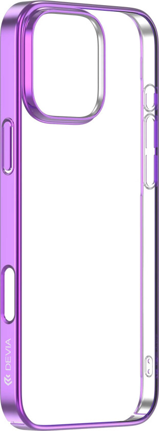 Glimmer-deksel (iPhone 16) - Lila