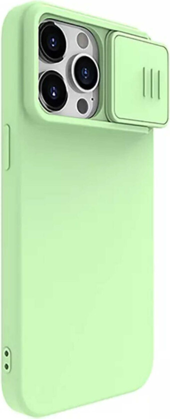 CamShield Silikonetui (iPhone 15 Pro Max) - Grønn
