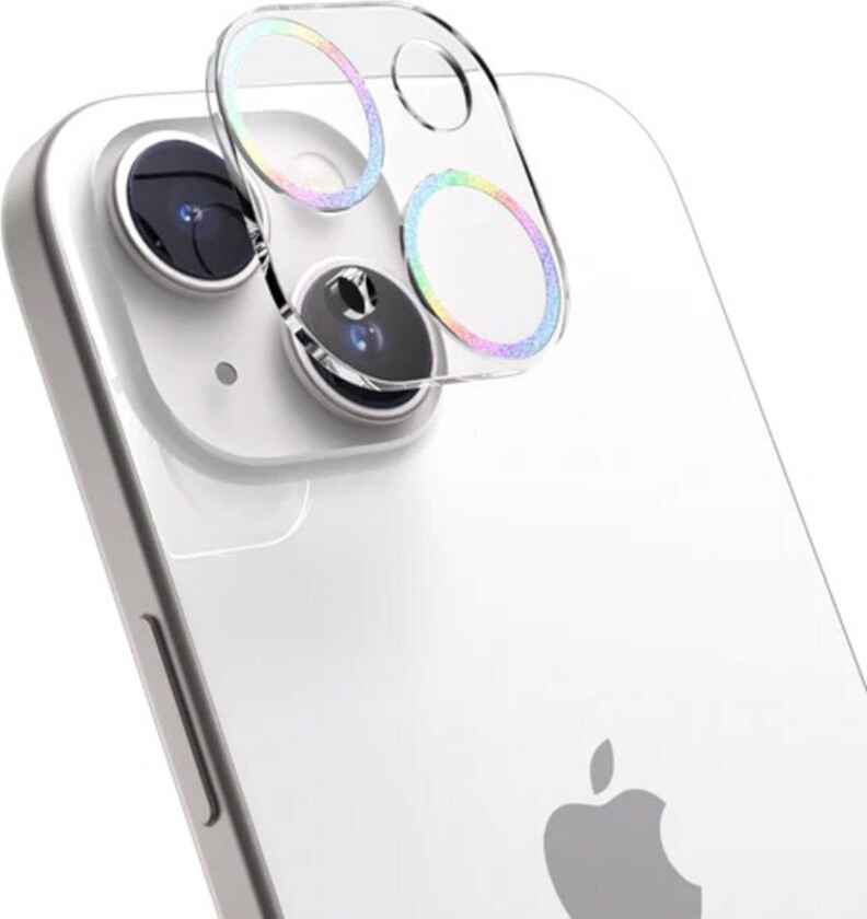 LensArmor (iPhone 15/15 Plus) - Regnbue