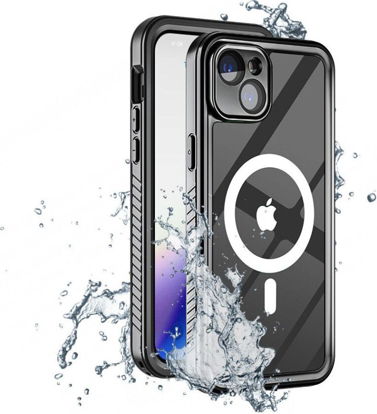 vanntett deksel med MagSafe (iPhone 15)