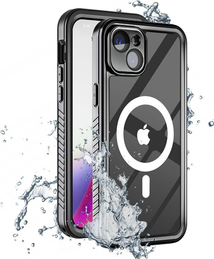 vanntett deksel med MagSafe (iPhone 15 Plus)